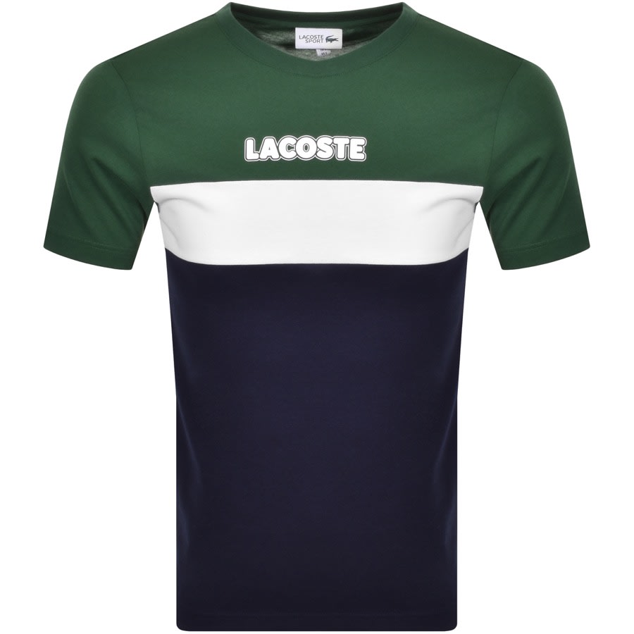 Alternative Image for ProductLacoste Sport Logo T Shirt Green1